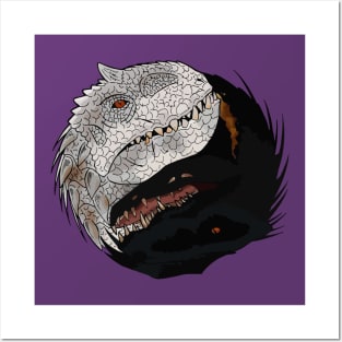 Indoraptor and Indominus Rex Posters and Art